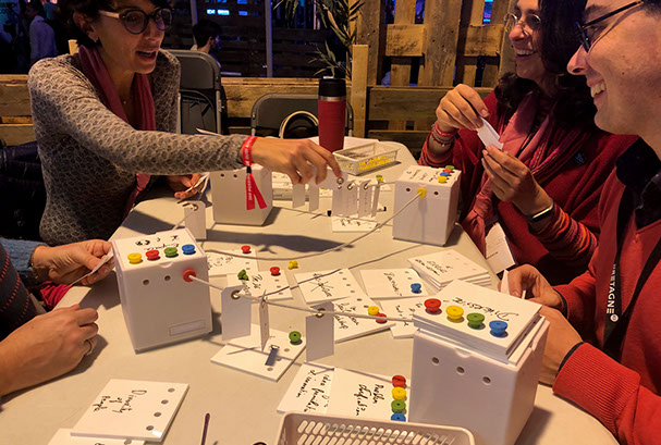CoNavigator route building is a collaborative, tactile experience.